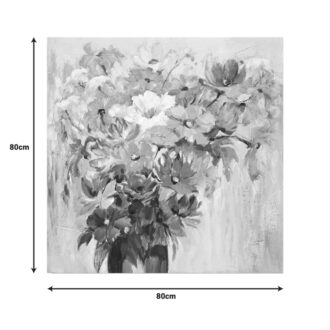 Alternative view of Πίνακας σε καμβά Spino I Inart 80x3x80εκ