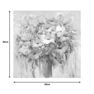 Alternative view of Πίνακας σε καμβά Spino II Inart 80x3x80εκ