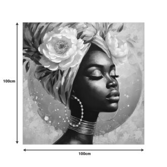 Alternative view of Πίνακας σε καμβά Giara 3D Inart 100x3x100εκ