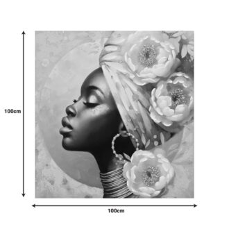 Alternative view of Πίνακας σε καμβά Giara Ι 3D Inart 100x3x100εκ