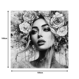 Alternative view of Πίνακας σε καμβά Prima Ι Inart 100x3x100εκ