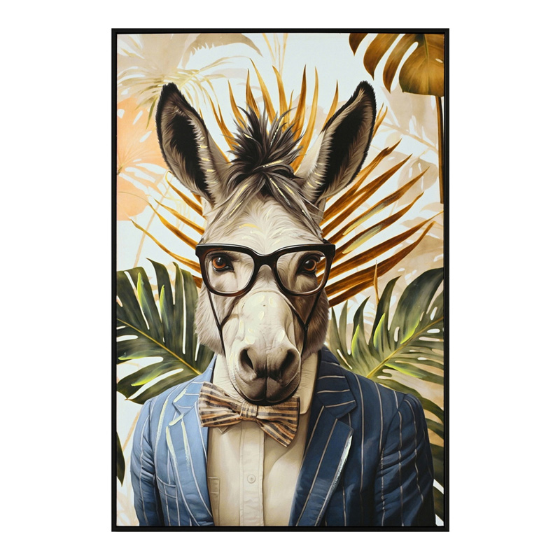 Πίνακας σε καμβά Αsilas Ι Inart 62x4x92εκ