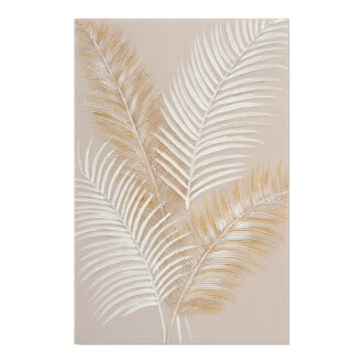 Πίνακας σε καμβά Leavy I Inart 60x3x90εκ