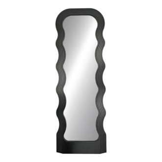 Καθρέπτης Spejo pakoworld μαύρο PP 50x2.8x147.5εκ