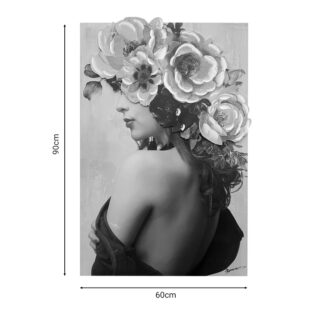 Alternative view of Πίνακας σε καμβά Bezira 3D Inart 60x3x90εκ