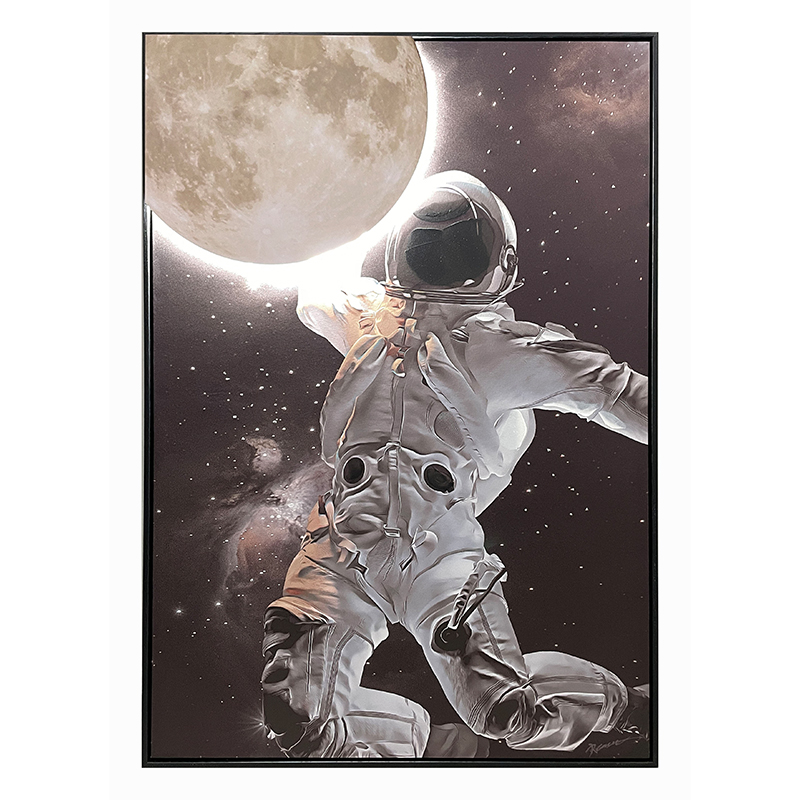 Πίνακας σε καμβά Mallo 3D Inart με πλαίσιο 70x3.5x100εκ