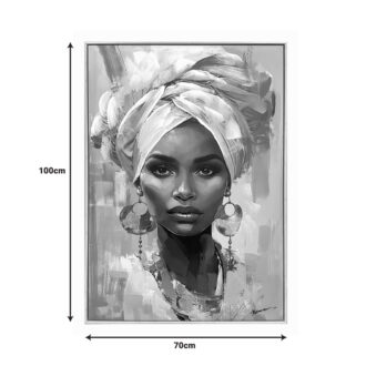 Alternative view of Πίνακας σε καμβά Gazel Inart 70x3.5x100εκ