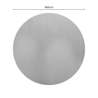 Alternative view of Επιφάνεια τραπεζιού Tredial pakoworld τ.Werzalit μπεζ Φ60εκ