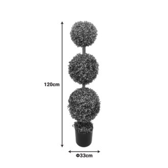 Alternative view of Διακοσμητικό φυτό Bolla IIΙ σε γλάστρα Inart πράσινο pp Φ33x120εκ