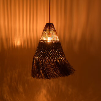 Alternative view of Φωτιστικό οροφής Vajem Inart mendong σε φυσική απόχρωση 50x50x70εκ