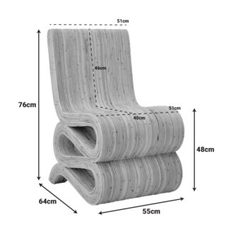 Alternative view of Πολυθρόνα Favorsy pakoworld rattan σε φυσική απόχρωση 52x65x90εκ