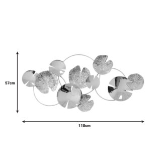 Alternative view of Διακοσμητικό τοίχου Lacy Inart μέταλλο σε χρυσή απόχρωση 118x57x5εκ