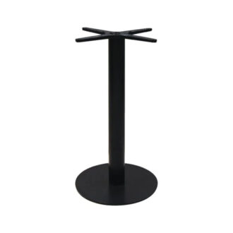 Βάση τραπεζιού Bar Stada pakoworld μεταλλική σε μαύρη απόχρωση Φ40x108εκ