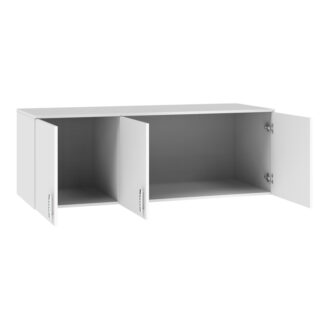 Alternative view of Πατάρι ντουλάπας Royal pakoworld τρίφυλλο λευκό 150x58x53εκ