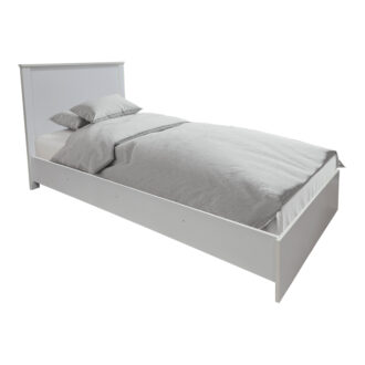 Alternative view of Σετ Κρεβατοκάμαρας Athos λευκό με Κρεβάτι 90x190εκ Σετ 3τεμ