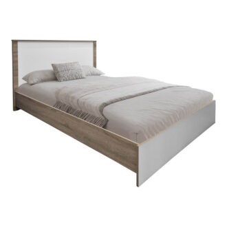 Alternative view of Σετ Κρεβατοκάμαρας Athos Sonoma Λευκό με Κρεβάτι 140x200εκ Σετ 3τεμ