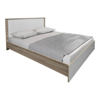 Alternative view of Σετ Κρεβατοκάμαρας Athos Sonoma Λευκό με Κρεβάτι 160x200εκ Σετ 3τεμ