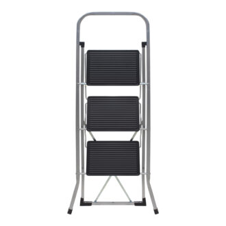 Alternative view of Σκαλοσκαμπό μεταλλικό 3 σκαλιών 70εκ.