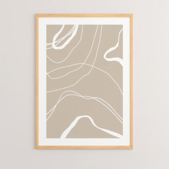 Πίνακας Grito pakoworld με ψηφιακή εκτύπωση και πλαίσιο 33x1.5x48εκ