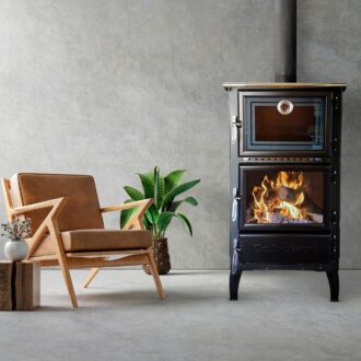 Alternative view of Ενεργειακή Σόμπα Ξύλου Με Φούρνο Caliskan 306