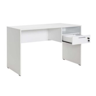 Alternative view of Γραφείο εργασίας Concept Megapap χρώμα λευκό 120x60x75εκ.