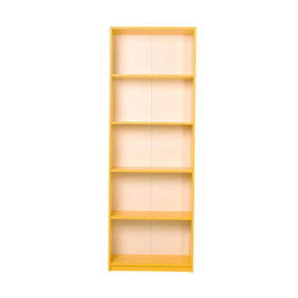 Alternative view of Βιβλιοθήκη Max Megapap χρώμα κίτρινο 58x23x170εκ.