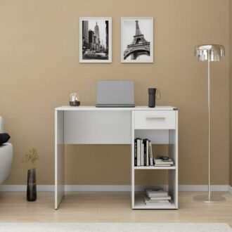 Alternative view of Γραφείο εργασίας Concept Pc Megapap χρώμα λευκό 90x52x75εκ.