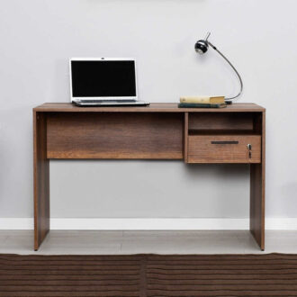 Alternative view of Γραφείο εργασίας Concept Megapap χρώμα καρυδί 120x60x75εκ.