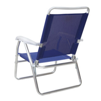Alternative view of Καρεκλάκι παραλίας Alu Megapap αλουμινίου χρώμα μπλε 54x52x80εκ.