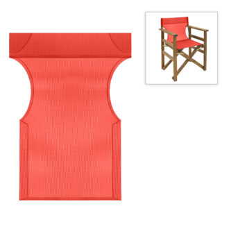 Διάτρητο πανί επαγγελματικό για πολυθρόνα σκηνοθέτη χρώματος κόκκινο Megapap