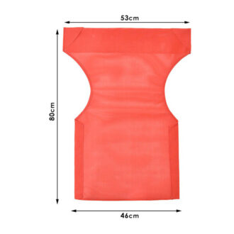 Alternative view of Διάτρητο πανί επαγγελματικό για πολυθρόνα σκηνοθέτη χρώματος κόκκινο Megapap