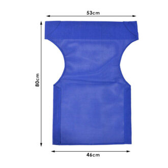 Alternative view of Διάτρητο πανί επαγγελματικό για πολυθρόνα σκηνοθέτη χρώματος μπλε Megapap