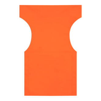 Αδιάβροχο πολυεστερικό πανί Megapap για πολυθρόνα σκηνοθέτη σε χρώμα πορτοκαλί 56x44x80εκ.