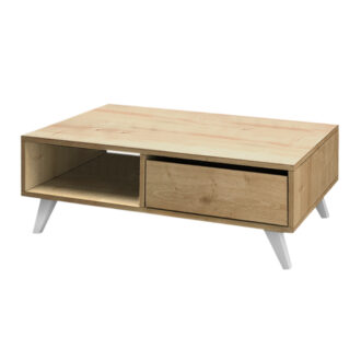 Alternative view of Τραπεζάκι σαλονιού Aster Megapap χρώμα φυσικό οξιάς 120x56x40εκ.