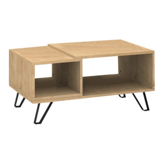 Alternative view of Τραπεζάκι σαλονιού Don Megapap χρώμα φυσικό οξιάς 90x55x44εκ.