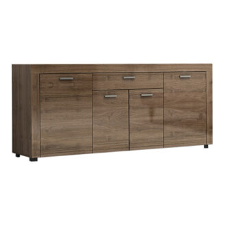 Alternative view of Μπουφές Joseph Megapap χρώμα καρυδί 177x40x76εκ.