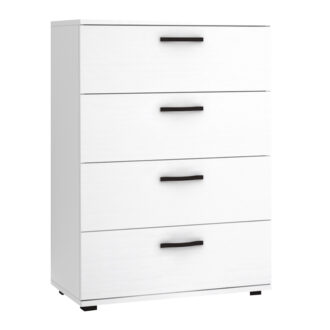 Συρταριέρα Velika Megapap χρώμα λευκό 73x44x96εκ.