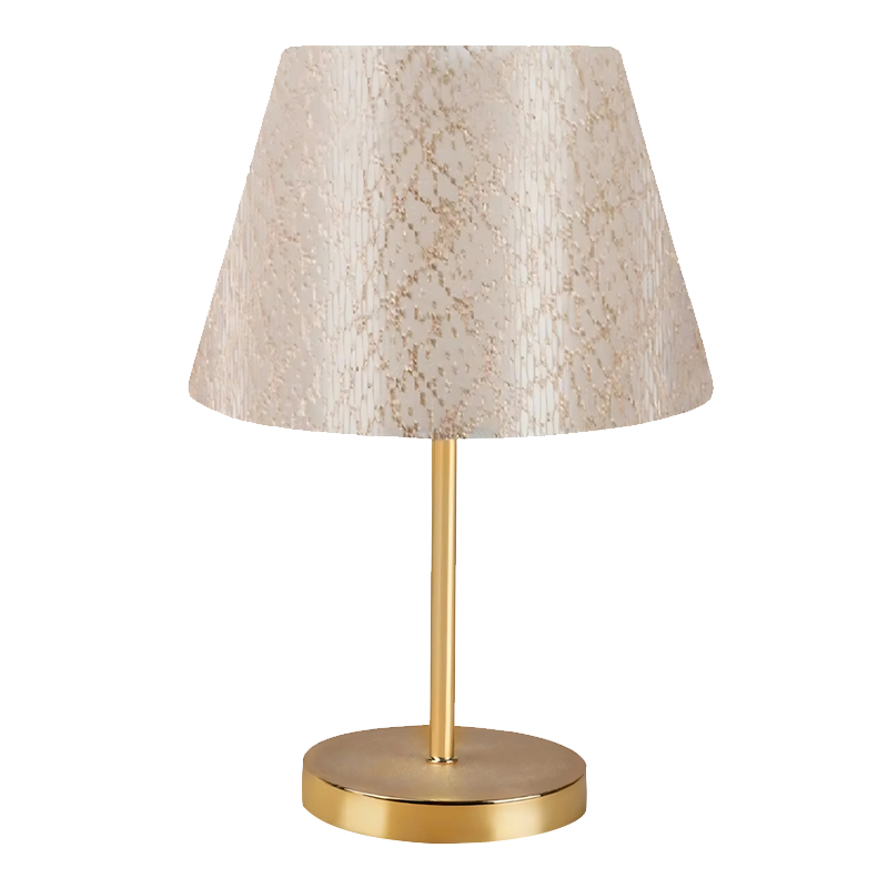 Φωτιστικό επιτραπέζιο Rosenthal Megapap ύφασμα Pvc χρώμα χρυσό 22x17x37εκ.