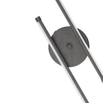 Alternative view of Απλίκα τοίχου Led Frode Megapap μεταλλική χρώμα μαύρο 70x10x10εκ.