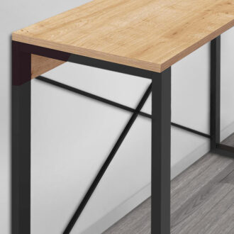 Alternative view of Κονσόλα Archie Megapap χρώμα sapphire oak 110x35x75εκ.