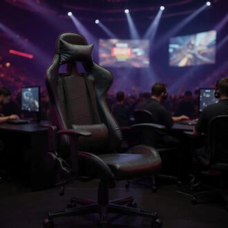 Alternative view of Καρέκλα γραφείου Gaming Alonso Megapap από τεχνόδερμα χρώμα μαύρο 67x70x125/135 εκ.