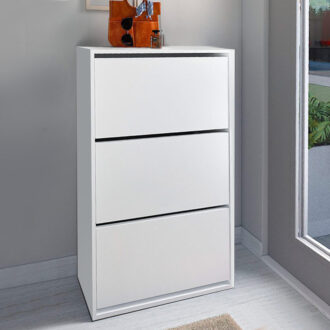 Alternative view of Παπουτσοθήκη Nave Megapap 18 ζευγών χρώμα λευκό 73,6x24x110εκ.