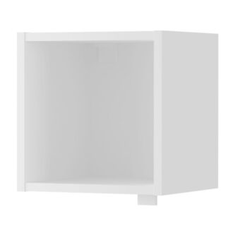 Alternative view of Κομοδίνο επιτοίχιο Beny Megapap χρώμα λευκό 34x30,3x34εκ.