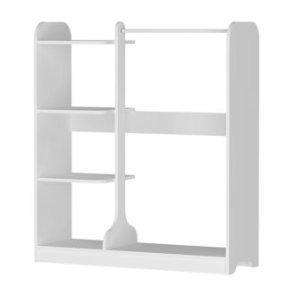 Alternative view of Έπιπλο εισόδου Rozesme Megapap χρώμα λευκό 120x40x135εκ.