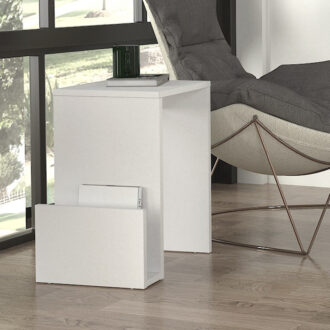 Alternative view of Τραπεζάκι βοηθητικό Regnar Megapap χρώμα λευκό  43,1x33,5x52εκ.