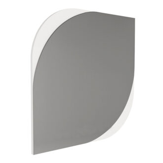 Alternative view of Καθρέπτης τοίχου Lava Μegapap χρώμα λευκό 70x2,2x70εκ.