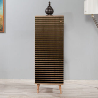 Alternative view of Παπουτσοθήκη - Ντουλάπι Soho Megapap χρώμα sonoma 50x38x135εκ.