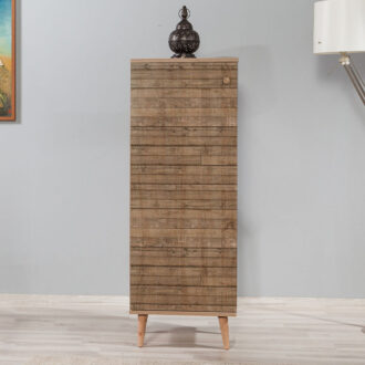 Alternative view of Παπουτσοθήκη - Ντουλάπι Soho Megapap χρώμα sonoma 50x38x135εκ.