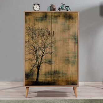 Alternative view of Παπουτσοθήκη - Ντουλάπι Soho Megapap χρώμα sonoma 80x36x127εκ.