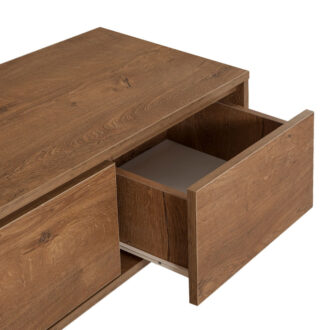 Alternative view of Έπιπλο τηλεόρασης Amedeo Megapap χρώμα καρυδί 140x40x50εκ.